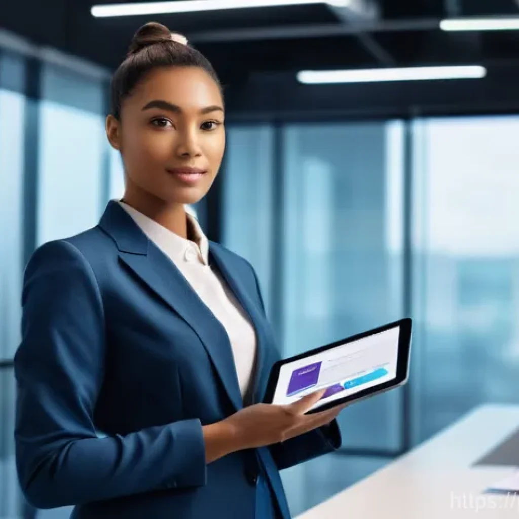 AI 자격증 종류와 선택 가이드 - **AI Certificate as a Gateway to Career Success**
A young, diverse professional, wearing a styli...