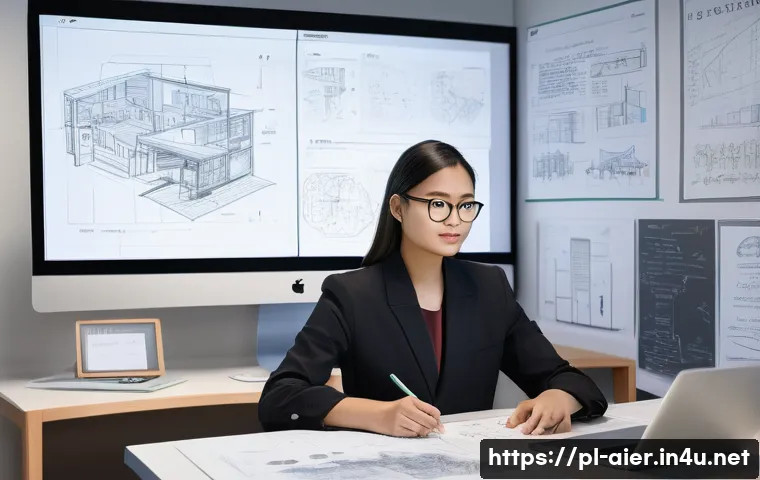AI 기업 취업 준비 팁 - **Prompt:** "A young, determined AI professional, gender-neutral, wearing smart casual attire, inten...